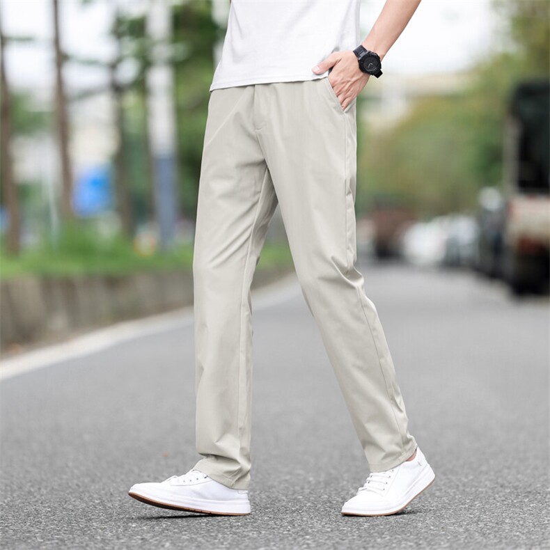6988-P38外贸夏季薄款男式休闲裤弹力直筒长裤潮流百搭男裤子,男装西裤,星座224-3