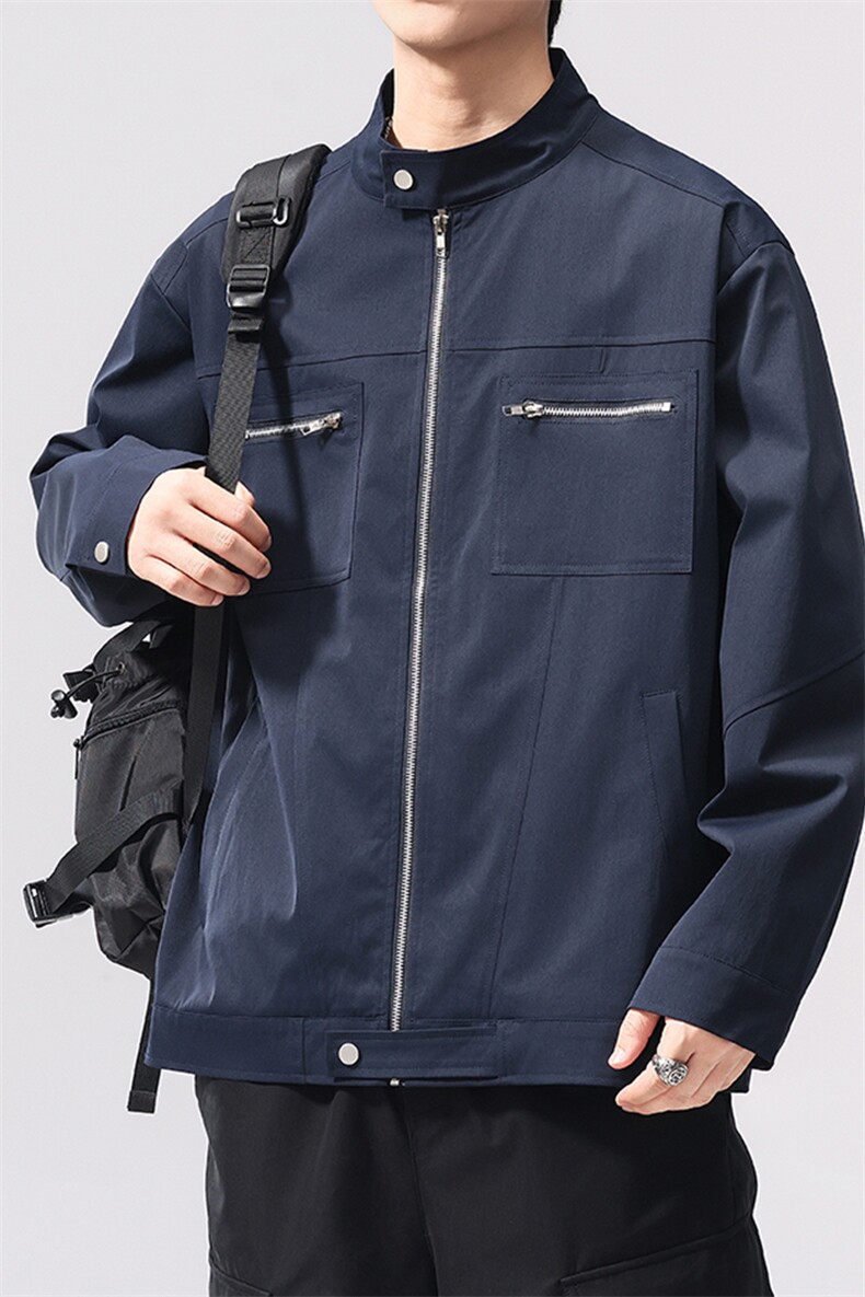 主推工装飞行夹克秋季立领棒球服外套A436-1807-P80119,男装夹克,电商A436
