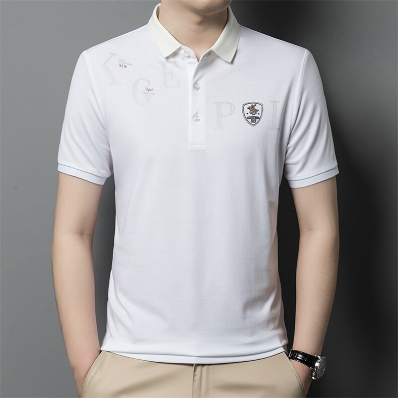 POLO衫男士短袖t恤翻领夏季新款潮牌休闲商务男装上衣BLQ718-P52,男装Polo衫,星座1105-3