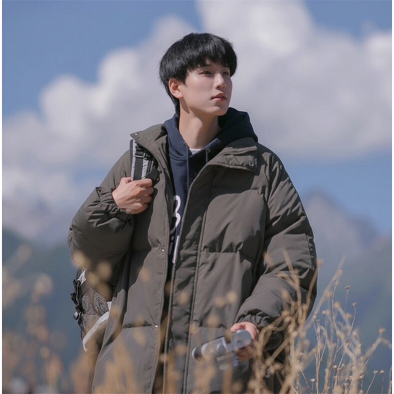 现货抖音得物可供视频冬季三防加厚羽绒棉衣外套面包棉服AM999,男装棉衣,电商A443