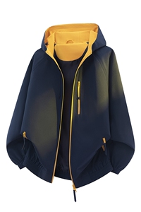 美式高街户外骑行登山服防水防风宽松大码潮百搭夹克外套8601-P55图片