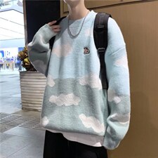 上蓝色