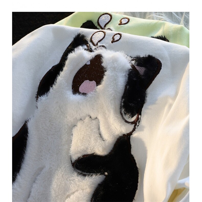纯棉植绒绣花夏季新款短袖T恤男女天猫抖音品质102B-T83037P33,男装T恤,星座102B