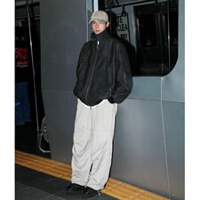 2026港风面料基布聚酯纤维PU皮衣大码M-5XL男JK77867P90控148，男装皮衣，星座227-7