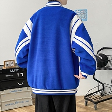 冬款加棉加厚棉服徽章饰品潮棒球服棉衣外套男士8125-P120控价158，男装棉衣，电商A441-1