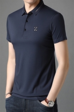 夏季新款男士翻领短袖t恤中年有领男装上衣服休闲POLO衫，男装T恤，电商B212（原钱塘6029）