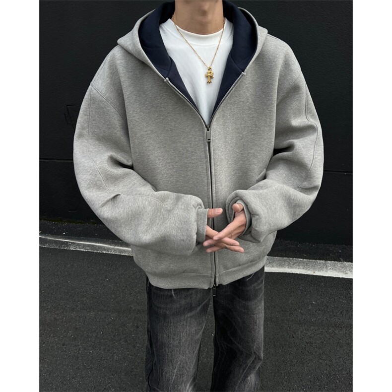 高品质开衫连帽卫衣男CP102-特p：80,男装卫衣,电商B371