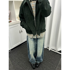 【有货】刺刃领破骨短款外套男春秋美式cleanfit夹克412CC-特P85，男装夹克，星座1007（原301D）