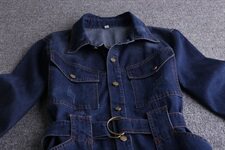 大货已出工装连体阔腿牛仔裤女显瘦宽松连衣裤18895P125控178，女装牛仔裤，艾青服饰