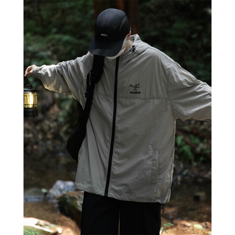 冰丝轻薄款防晒衣男女夏新款青少年透气大码防晒服外套FY125P38,男装防晒衣,星座1013-5