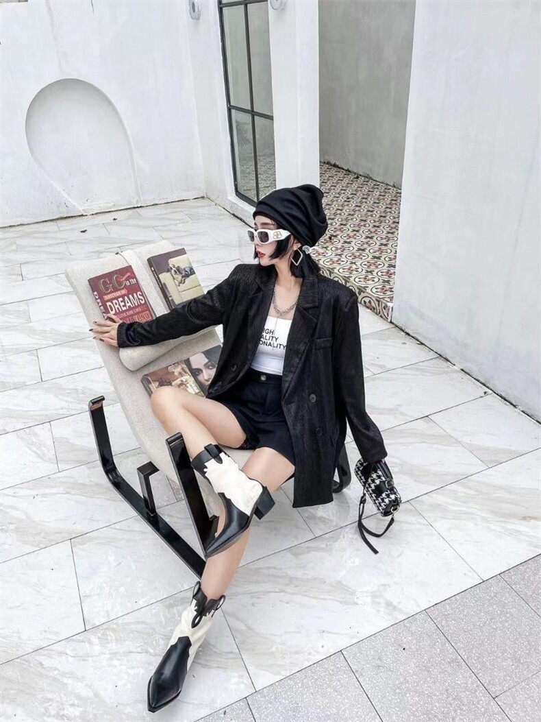 宽松大版西装，女装西装，Balance Studio