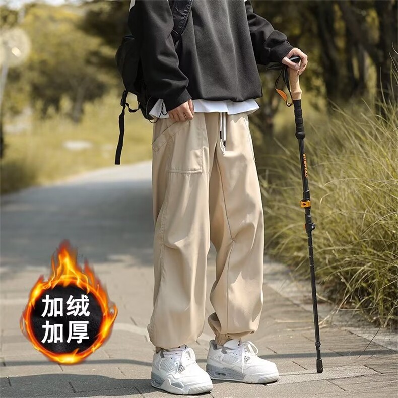 加绒加厚男新款青少年时尚休闲裤YK59P45,男装休闲裤,星座1116-2