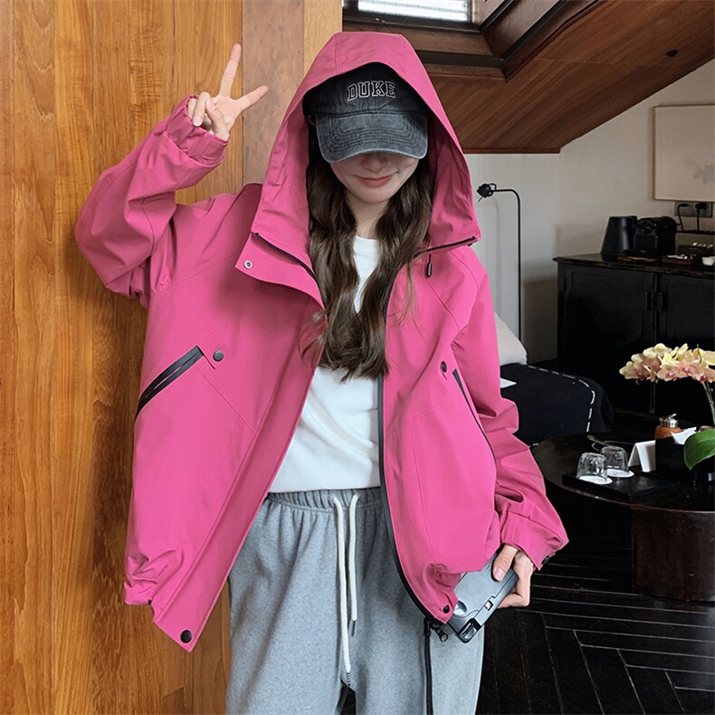 26春大货冲锋外套2D001-6607-P155-K218,女装短外套,2D001