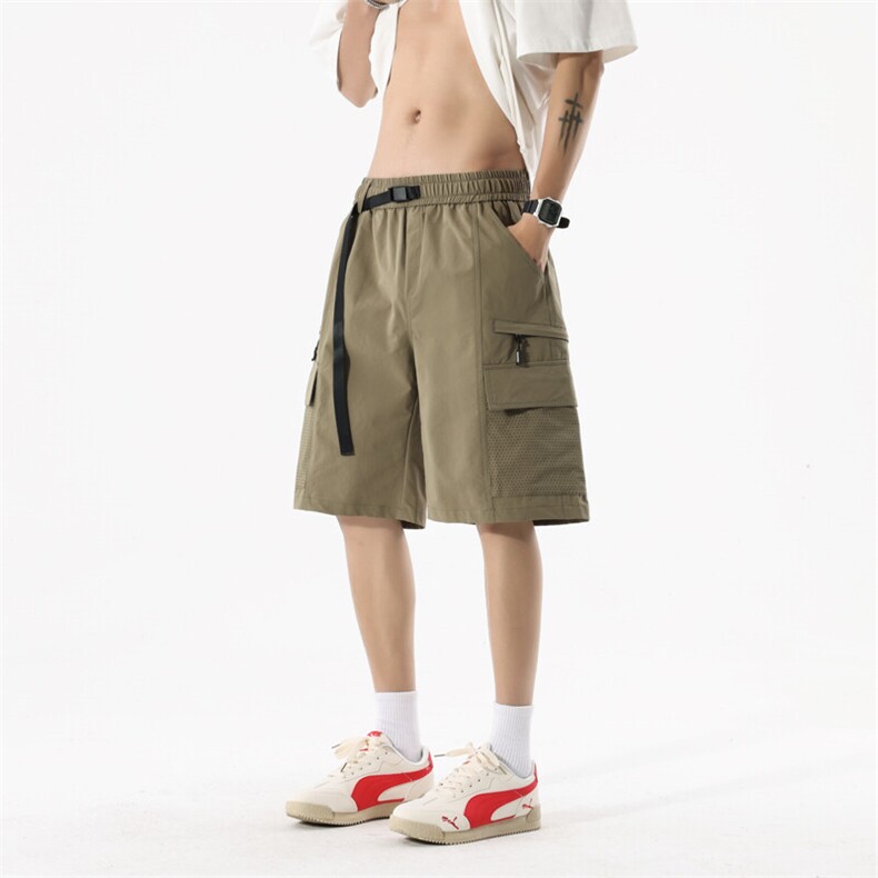 无影-夏季上新大码短裤美式潮牌网格五分速干裤DK809P33,男装牛仔裤,星座301B-2（原A443-1）