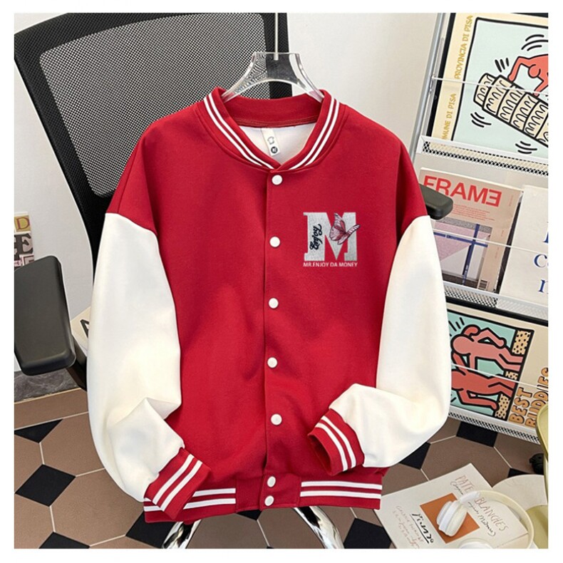 J9935-P70美式嘻哈高质量刺绣宽松潮牌棒球服夹克,男装夹克,星座617A-2