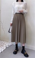 2022秋季新款百褶裙，其它，曼希野