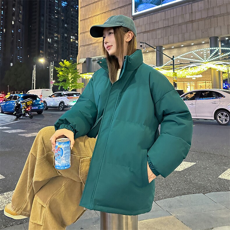 抖音得物宽松情侣立领面包服休闲百搭棉服AB-MY2276-P55控98,男装棉衣,星座717