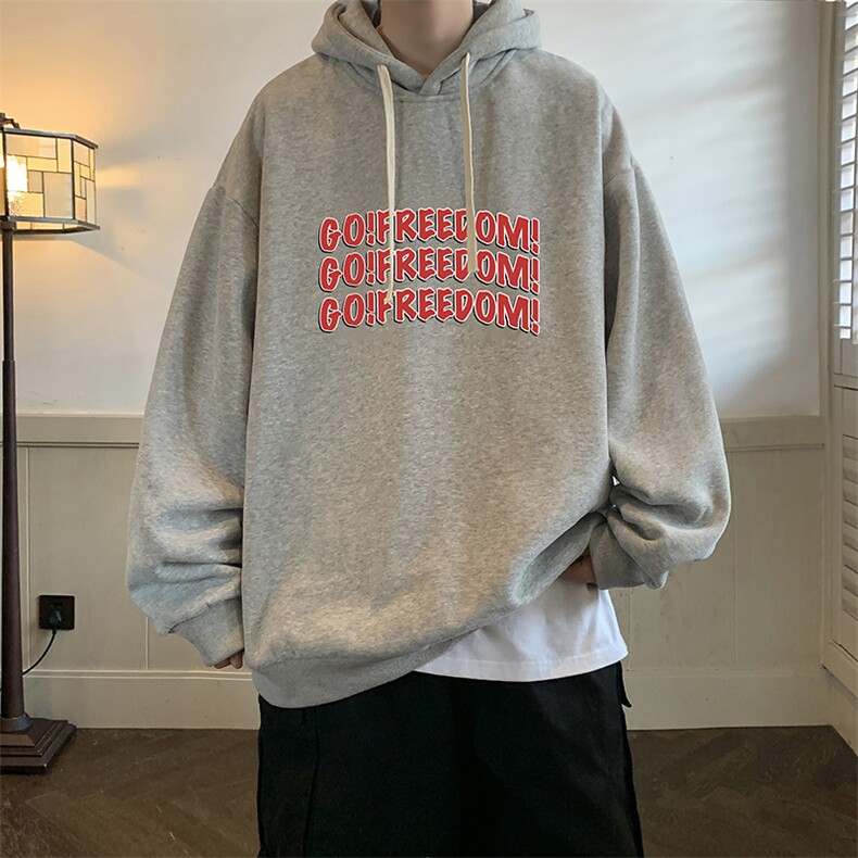 连帽卫衣男大码运动服帽衫外套WY2338-P35,男装卫衣,电商A040