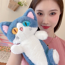 乐迪毛绒玩具 鲨猫抱枕