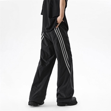 S-2XL-NK22097夏季工装运动条纹街舞美式伞兵裤TP45控价78，男装工装外套，电商A421