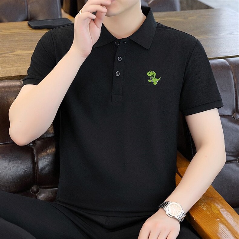 6882-P30夏季男士休闲百搭时尚T桖polo,男装T恤,星座1215-1