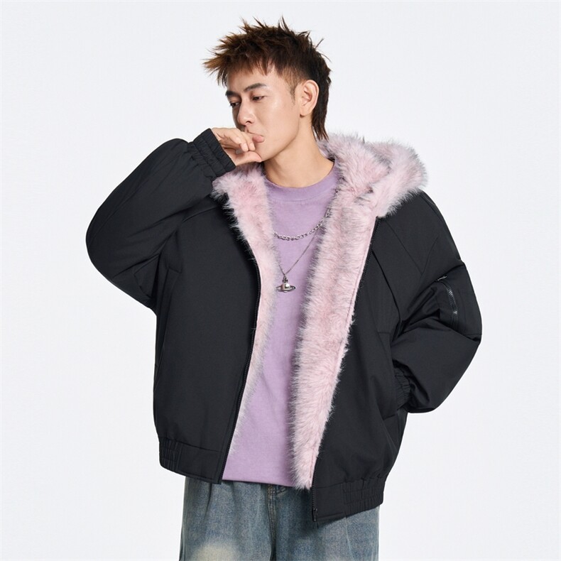 秋冬羽绒服情侣连帽加绒保暖加厚座山雕男外套XZ309Y95718P235,男装羽绒服,星座309（原A406）