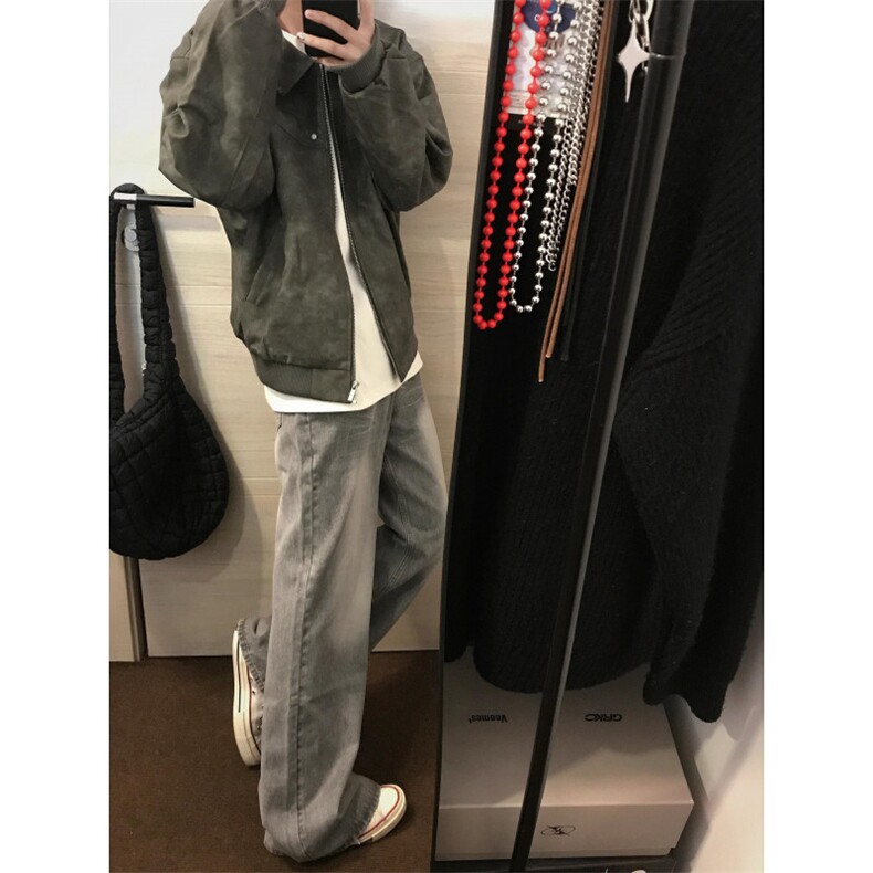 【有货】5333CC-特P80夹棉麂皮衣外套男加厚翻领棉衣,男装夹克,星座1007（原301D）