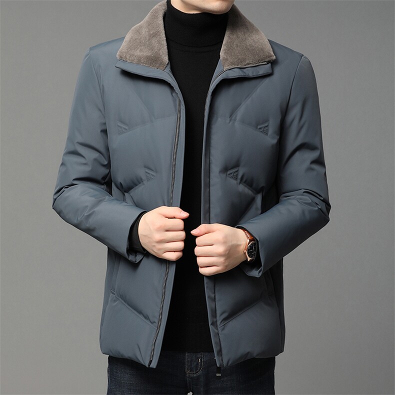 QLM-F9967冬季男士羽绒服保暖外套修身潮流帅气P245，男装羽绒服，电商B360