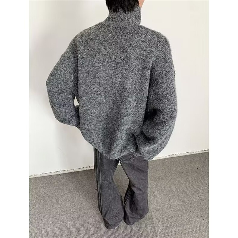高领毛衣男针织衫A87-P72,男装针织衫/毛衣,电商D312