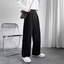 男春季休闲时尚潮流魔术贴直筒西裤D00013，男装西裤，星座1116-2
