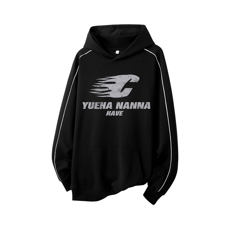 得物供货、复合重磅420克现货连帽卫衣宽松HD019-1-WYT25220-P45,男装卫衣,电商019-1
