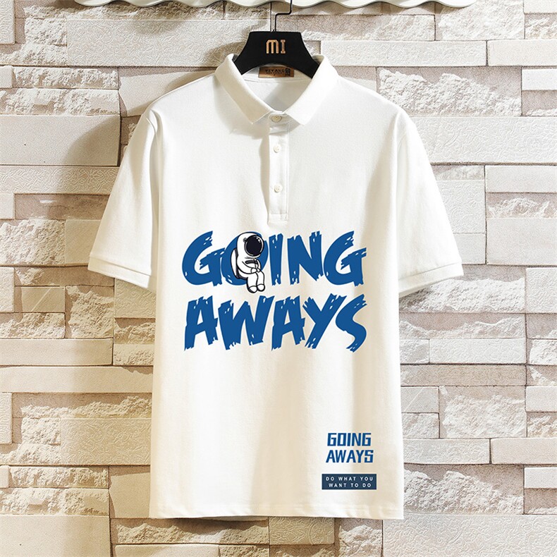 PL57230-P35翻领短袖polo衫男大码胖子半袖t恤男有领保罗衫砖墙，男装Polo衫，电商A040A