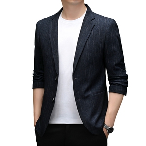 6636-1秋冬新款男士西服外套商务休闲男装通勤P143图片