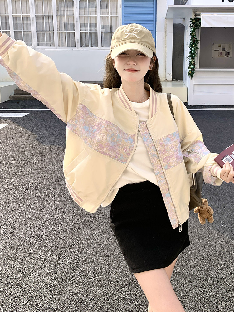 春现轻风刺绣印花小外套B190-501-P140-K198,女装短外套,2B190