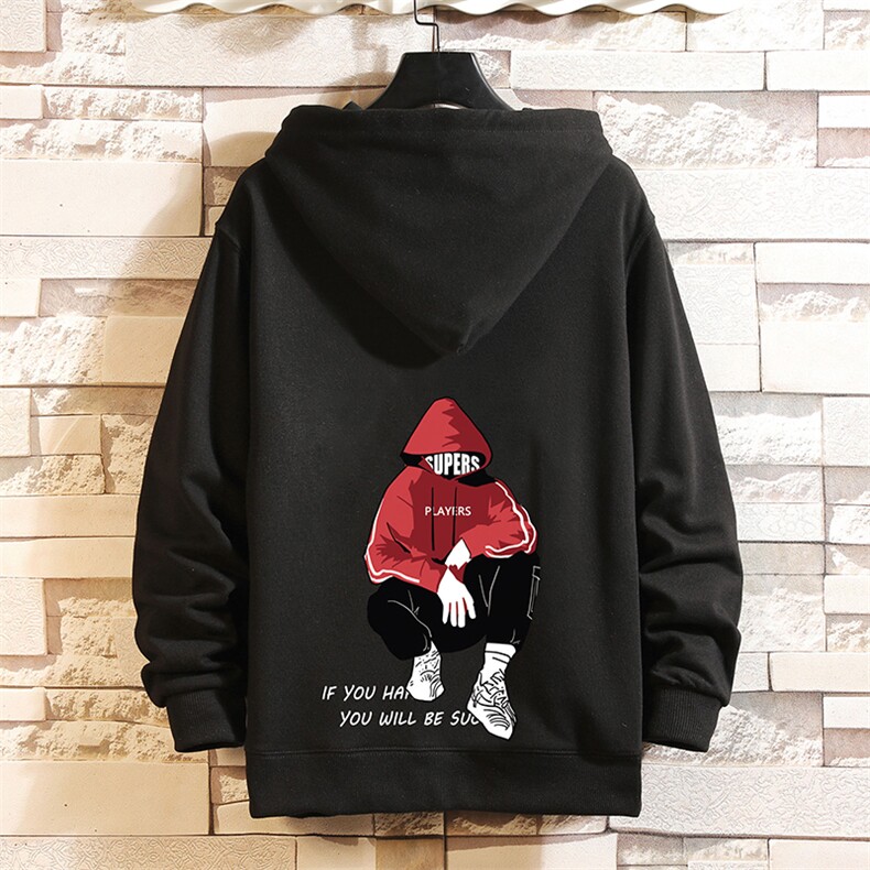 WY2051-P40连帽卫衣男加肥加大码胖子棒球服外套,男装卫衣,电商A040A