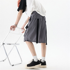 8XL-M特大码肌理感五分裤户外登山裤冲锋裤短裤男DK1502P49控68，男装休闲裤，电商D206-1