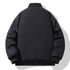 抖音得物美式潮休闲夹克春季立领纯色复古工装加厚棉服外套MF01，男装夹克，电商A443