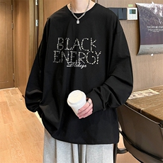 抖音得物供货量大从优可提供视频美式长袖T恤CT794特P25，男装T恤，电商A486-1