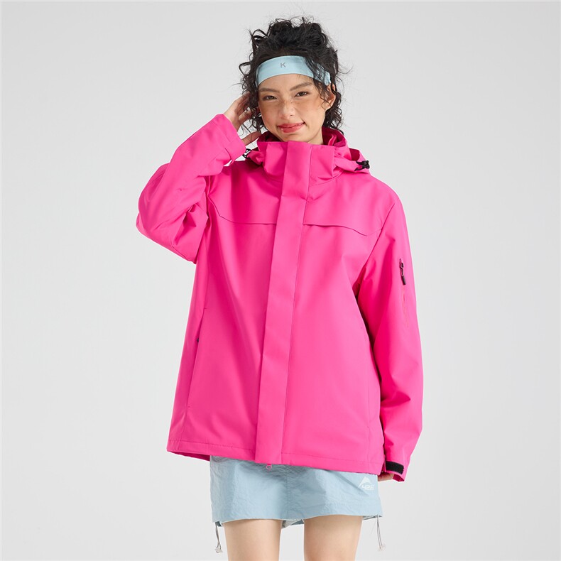 冲锋衣2025新款秋冬三合一户外防风登山运动外套A436-6688-P105,男装夹克,电商A436