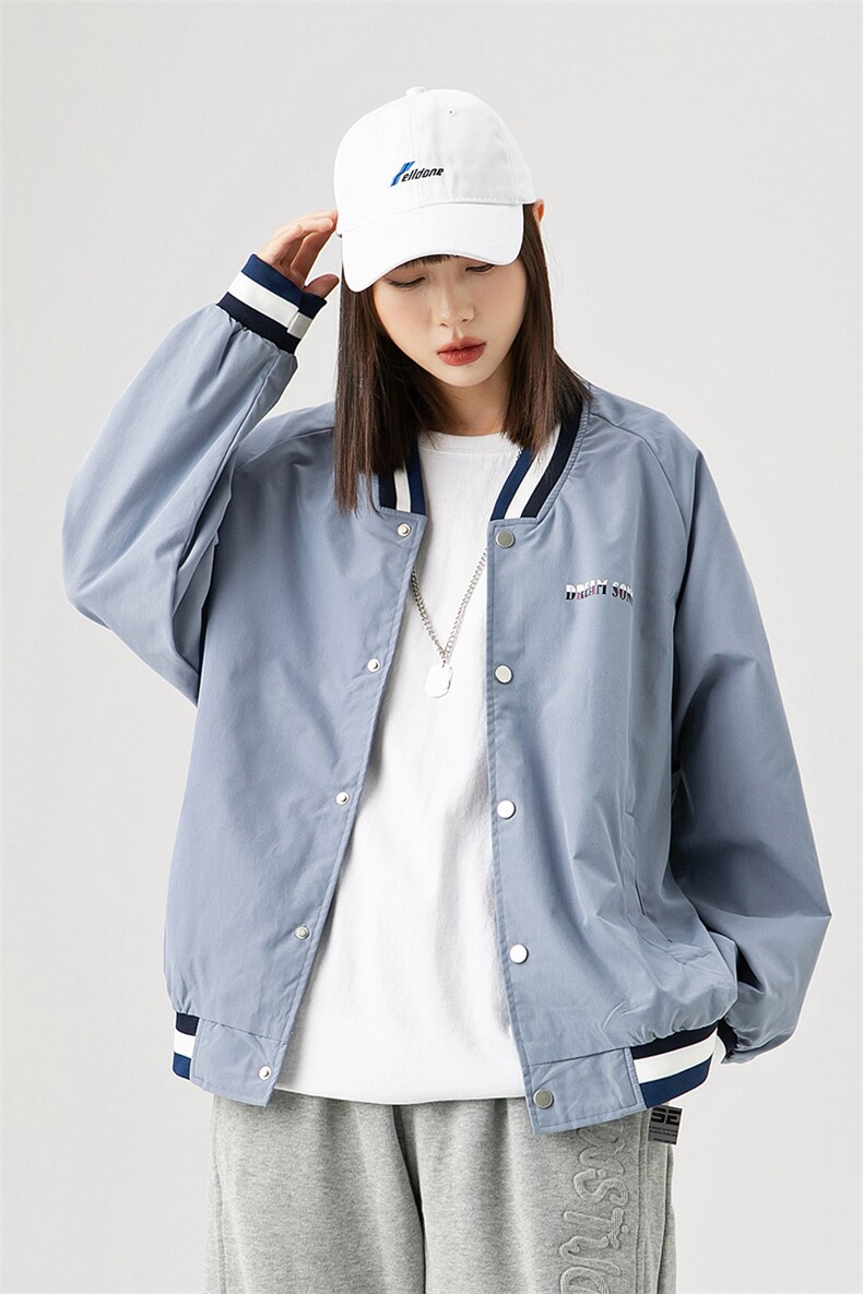 新款上市潮牌情侣春季上衣宽松休闲夹克外套CYJK2126-P45,男装夹克,电商A128