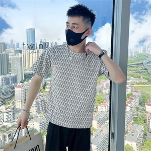 圆领黑白T恤上衣短袖原版质量 M-3XL T140图片