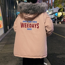 MM48113-P130冬季大毛领棉衣男士大码加厚棉袄男棉服，男装棉衣，电商A040