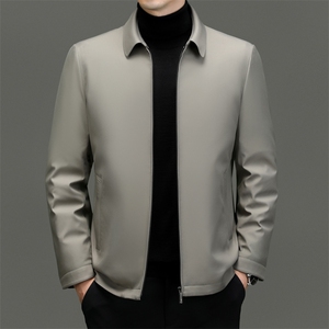 BN23793钱塘2020-2商务简约冬季厚款中年男士90鹅绒羽绒服P185图片