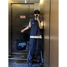 【网图有货】藏蓝色美式工装马甲背心男山系短款外套A683CC-特P40，男装背心/马甲，星座1007（原301D）