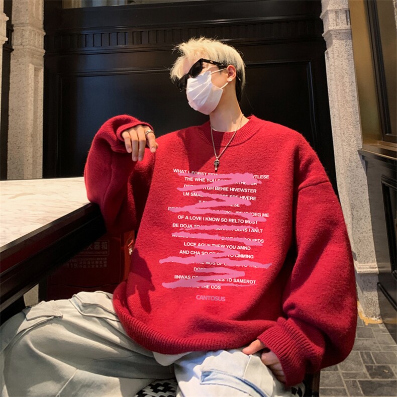 高质量！秋冬季半高领毛衣男士加绒加厚线衣针织衫男DMY523-特P38,男装针织衫/毛衣,电商B371