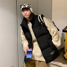 新款棉马甲男冬季立领韩版潮流ins痞帅宽松加厚背心外套MJ04-P55，男装背心/马甲，星座1008