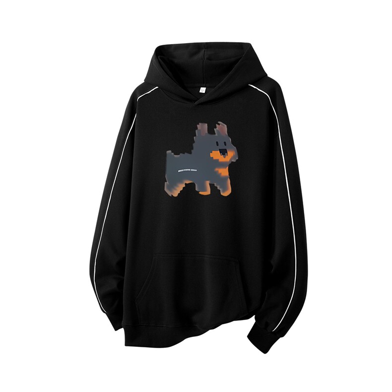 得物供货、复合重磅420克现货连帽卫衣宽松HD019-1-WYT25187-P45,男装卫衣,电商019-1
