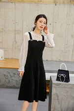 时尚韩版连衣裙，女装连衣裙，新依佳人