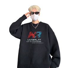 高质量！秋冬季半高领毛衣男加绒加厚线衣男针织衫男MY227-特p38，男装针织衫/毛衣，电商B367
