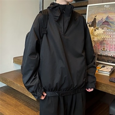 夹克外套男士韩版潮流连帽帅气百搭宽松2025冬季ins卫衣W6253-P53，男装夹克，星座412-2